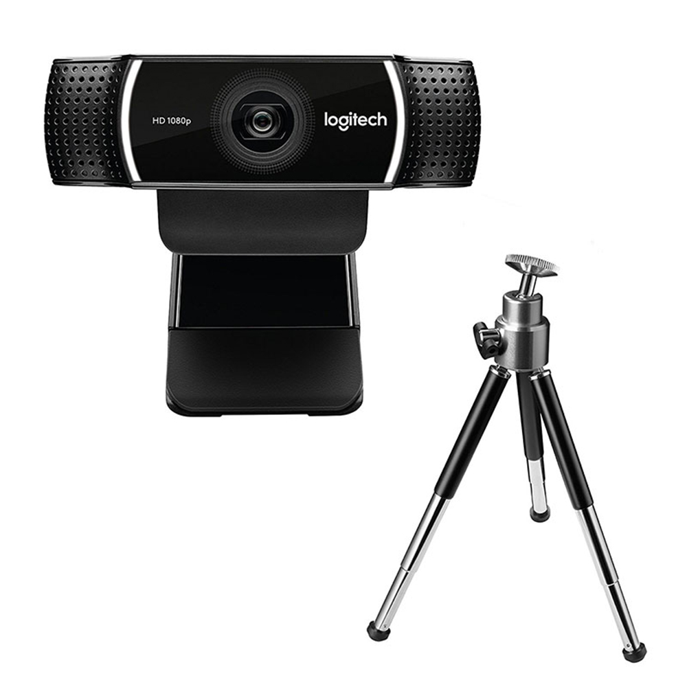 Mostrar detalhes de WEBCAM LOGITECH C922 HD PRO 1080P Imagem de WEBCAM LOGITECH C922 HD PRO 1080P