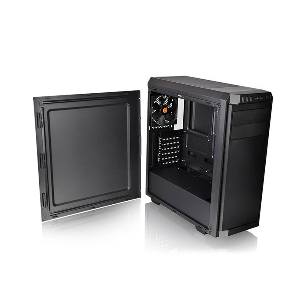 Imagem de GABINETE THERMALTAKE V100 PRETO C/ FAN 120MM - CA-1K7-00M1NN-01