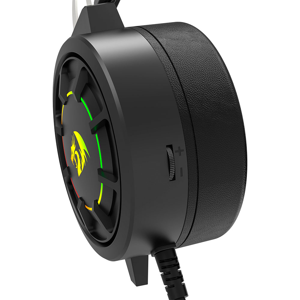 Imagem de HEADSET GAMER REDRAGON GRENDEL RGB PRETO USB H314-RGB