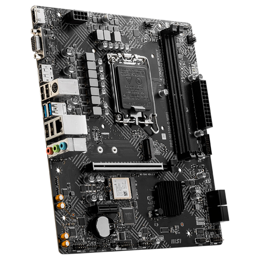Imagem de PLACA MAE (INTEL) MSI PRO H610M-G WIFI DDR5 LGA1700 12° 13° E 14° GERACAO