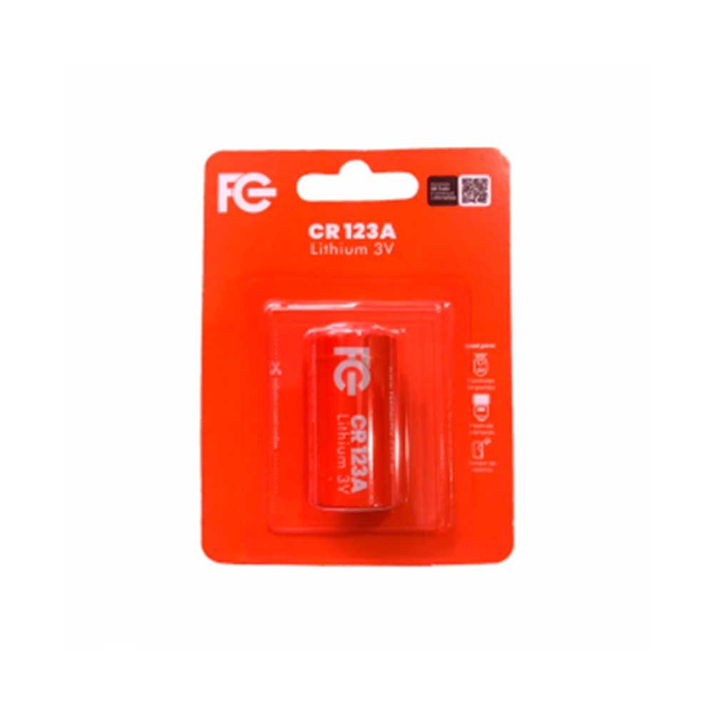 Mostrar detalhes de BATERIA DE LITIO CR123A 3V FCBAT123N FC FONTES Imagem de BATERIA DE LITIO CR123A 3V FCBAT123N FC FONTES