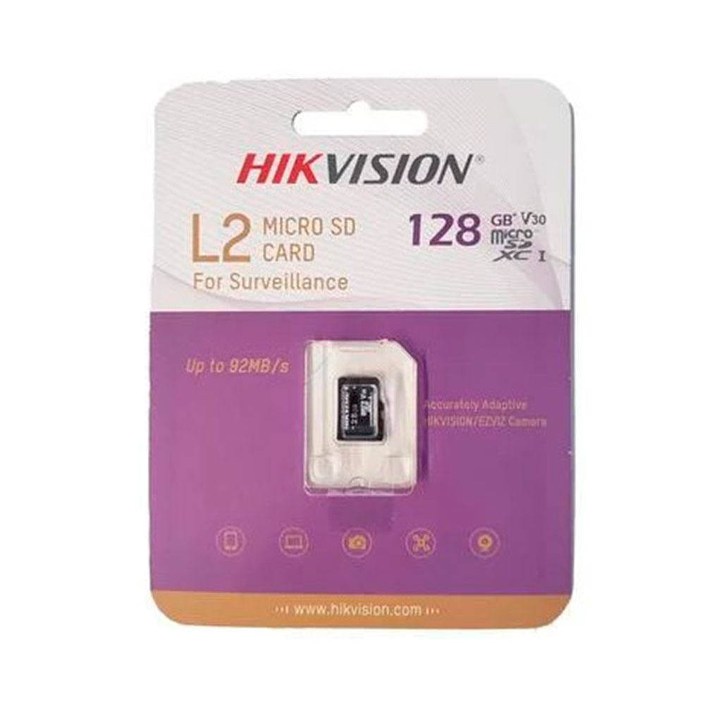 Imagem de CARTAO DE MEMORIA MICRO SD HIKSEMI CLASS 10 L2 Series 128GB - HS-TF-L2(STD)/128G