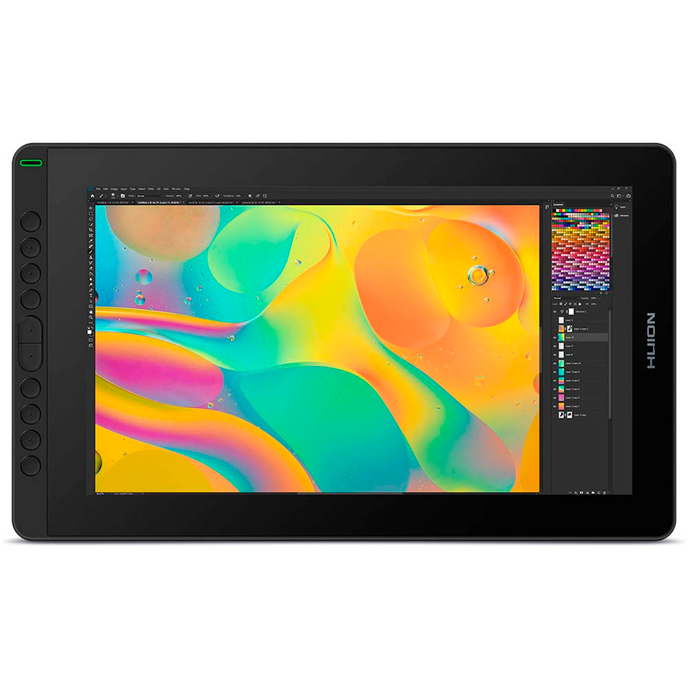 Mostrar detalhes de MESA DIGITALIZADORA HUION KAMVAS PRO RDS-160- CANETA PW517, COSMO BLACK Imagem de MESA DIGITALIZADORA HUION KAMVAS PRO RDS-160- CANETA PW517, COSMO BLACK