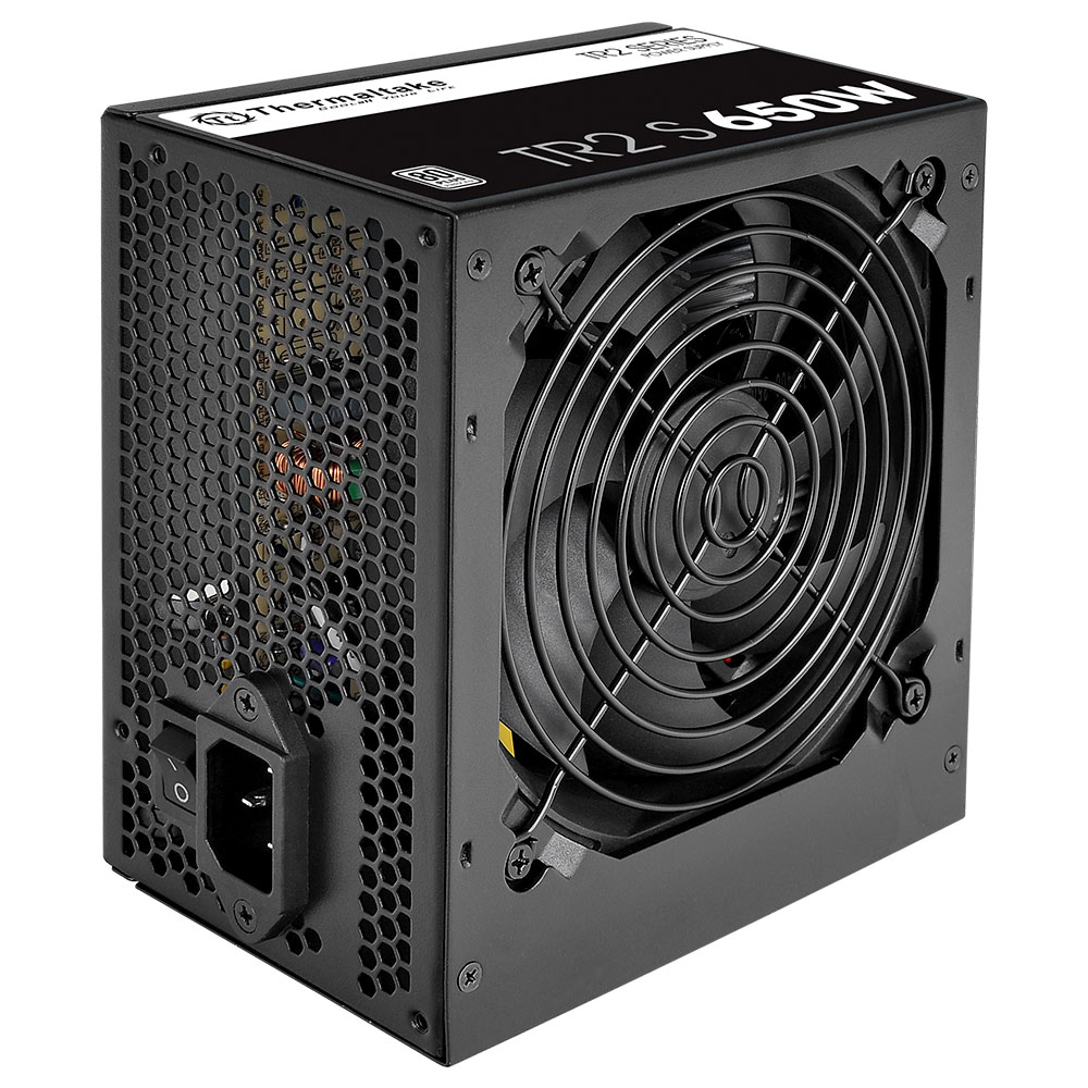 Imagem de FONTE DE ALIMENTACAO THERMALTAKE 650W TR2 S 80 PLUS ATX 3.0 - PS-TRS-0650NNFAWB-1