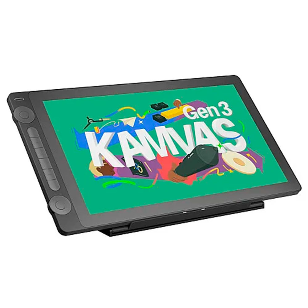Imagem de MESA DIGITALIZADORA GS1563 HUION KAMVAS GEN 3 16" QHD 2,5K