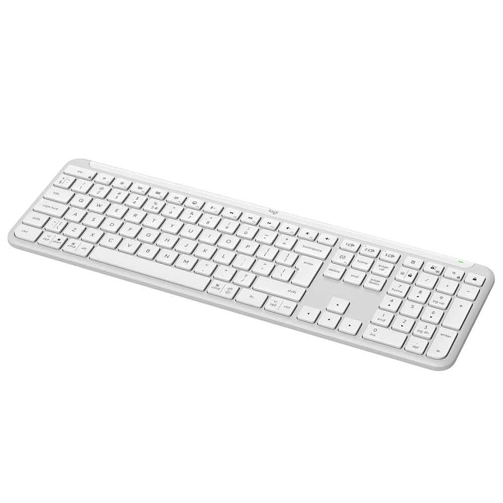 Imagem de TECLADO LOGITECH SIGNATURE SLIM K950 SEM FIO BRANCO - 920-012601