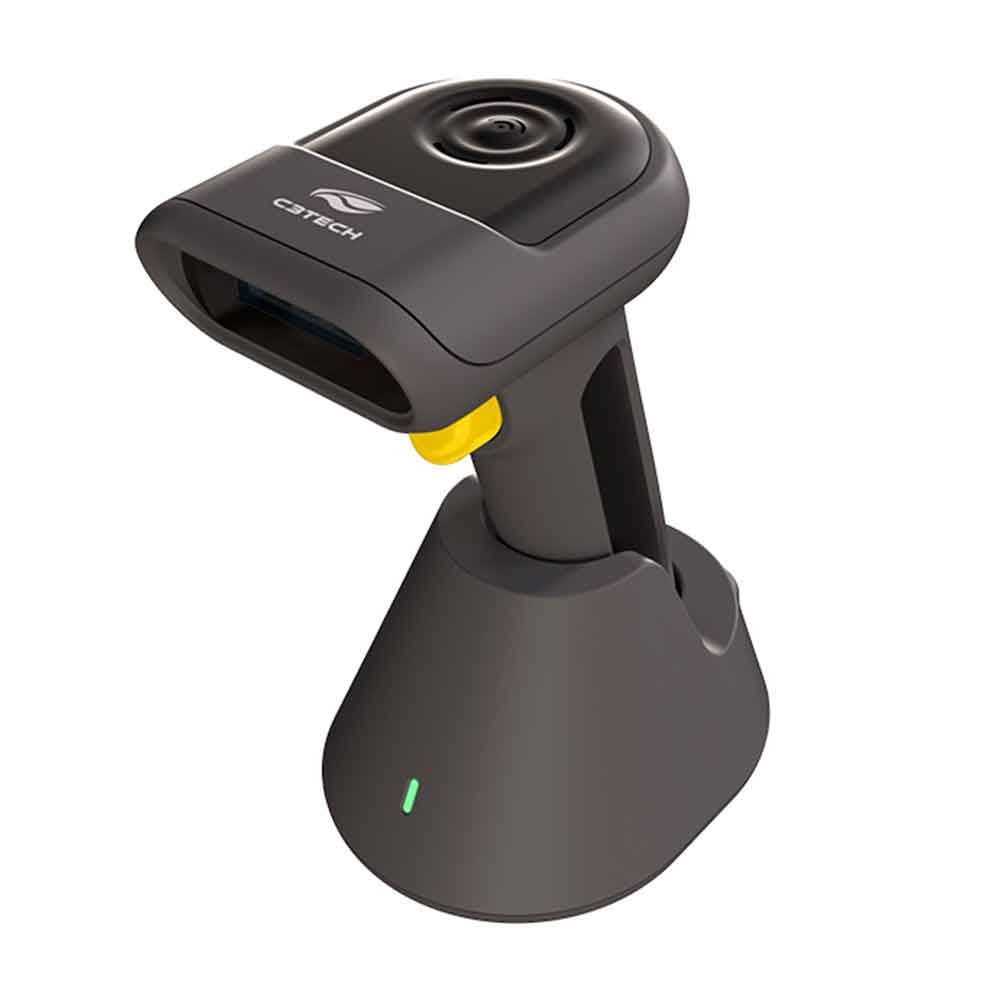 Mostrar detalhes de LEITOR DE CODIGO DE BARRAS SEM FIO C3TECH 1D/2D LB-W350BK Imagem de LEITOR DE CODIGO DE BARRAS SEM FIO C3TECH 1D/2D LB-W350BK
