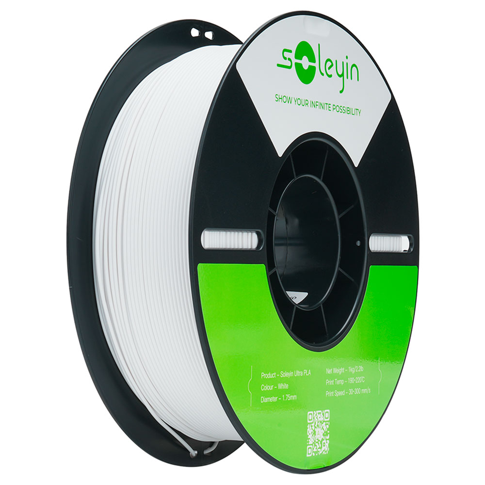 Mostrar detalhes de FILAMENTO CREALITY SOLEYIN ULTRA PLA (BRANCO) 1,75MM 3301010609 Imagem de FILAMENTO CREALITY SOLEYIN ULTRA PLA (BRANCO) 1,75MM 3301010609