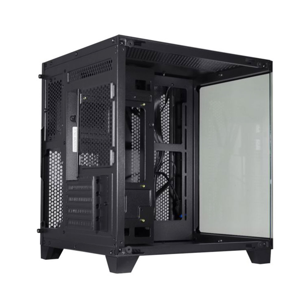 Imagem de GABINETE GAMER K-MEX AQUARIO CG-L4RE CURVA PRETO MICRO ATX SEM FAN