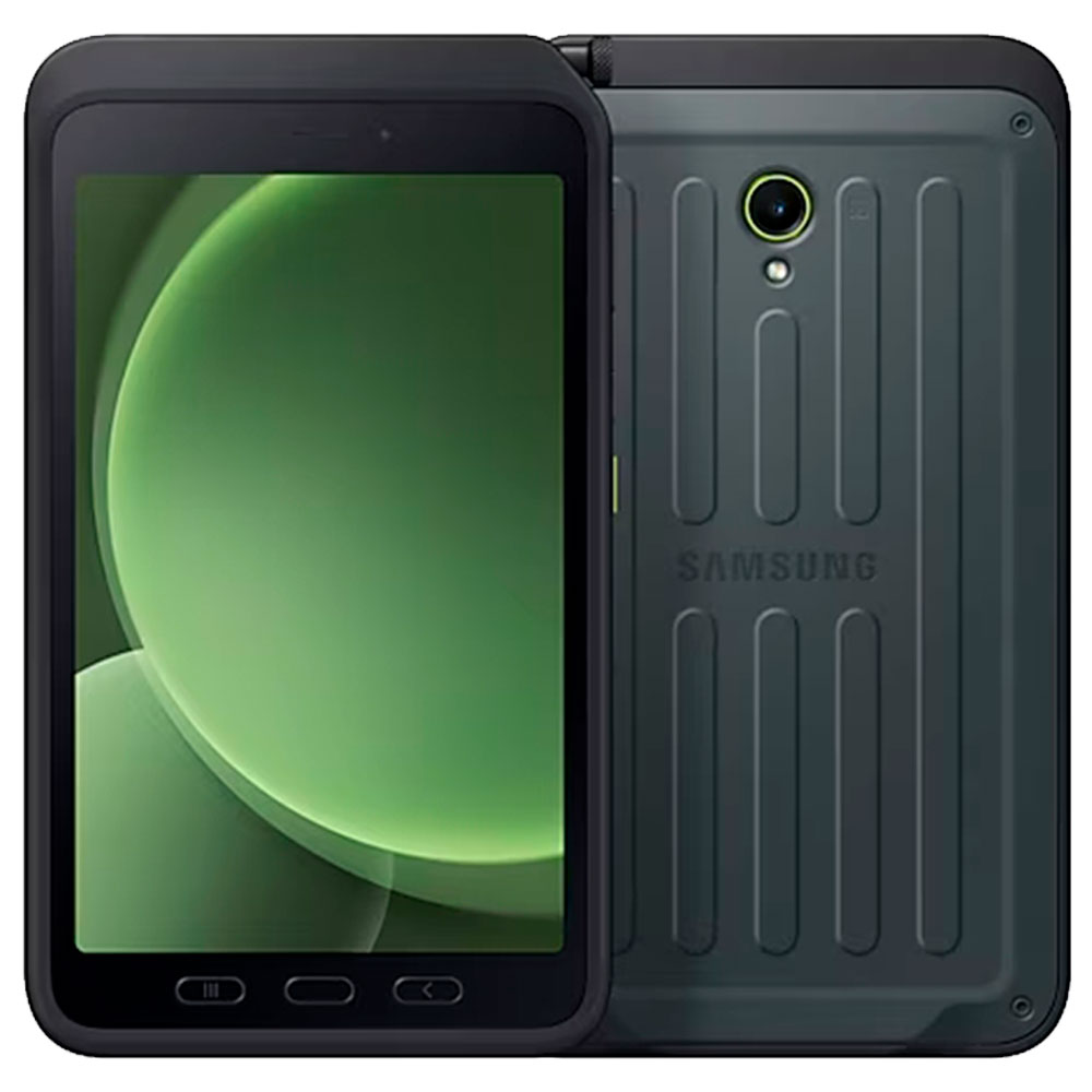 Mostrar detalhes de TABLET SAMSUNG GALAXY TAB ACTIVE5 8" WUXGA/ EXYNOS 1380/ 6GB/ 128GB/ WIFI + 5G/ ANDROID 14/ VERDE Imagem de TABLET SAMSUNG GALAXY TAB ACTIVE5 8" WUXGA/ EXYNOS 1380/ 6GB/ 128GB/ WIFI + 5G/ ANDROID 14/ VERDE