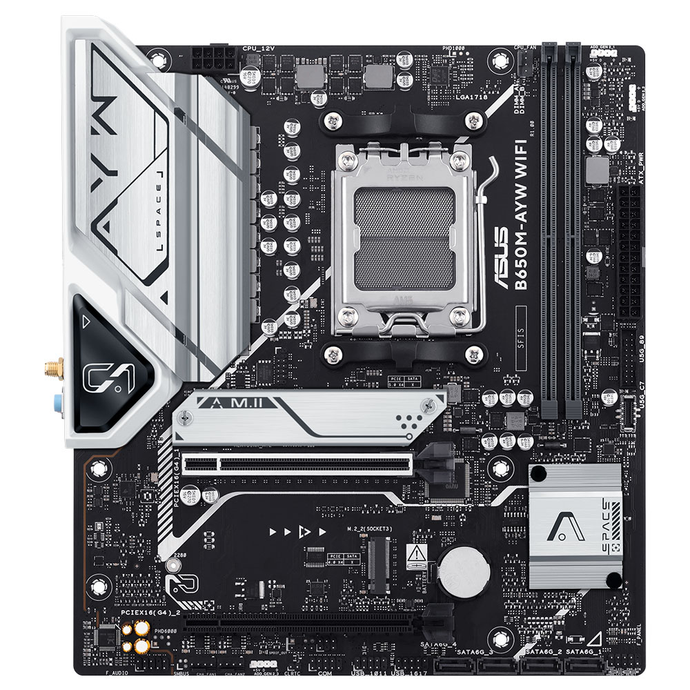Imagem de PLACA MAE (AMD) ASUS B650M-AYW WIFI DDR5 AM5