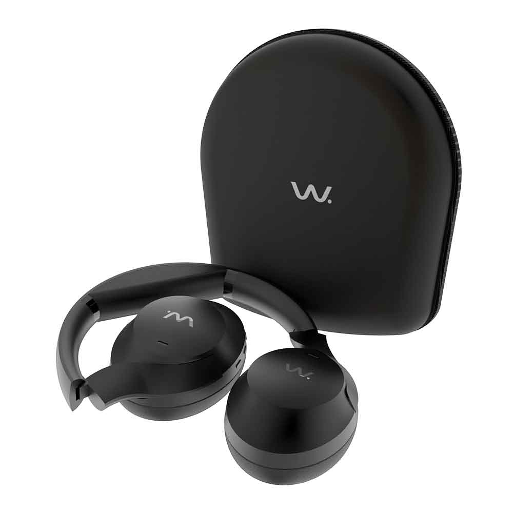 Mostrar detalhes de FONE DE OUVIDO WAVEONE WF600BT PRETO BLUETOOTH Imagem de FONE DE OUVIDO WAVEONE WF600BT PRETO BLUETOOTH