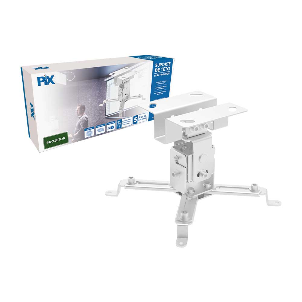 Imagem de SUPORTE PROJETOR TETO PIX - 079-0046