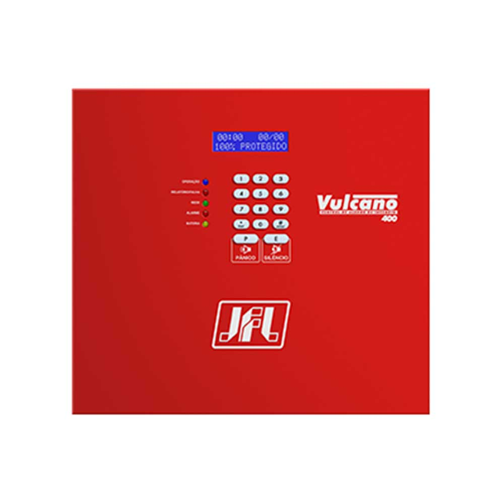 Mostrar detalhes de CENTRAL DE INCENDIO VULCANO-400 JFL 16618 Imagem de CENTRAL DE INCENDIO VULCANO-400 JFL 16618