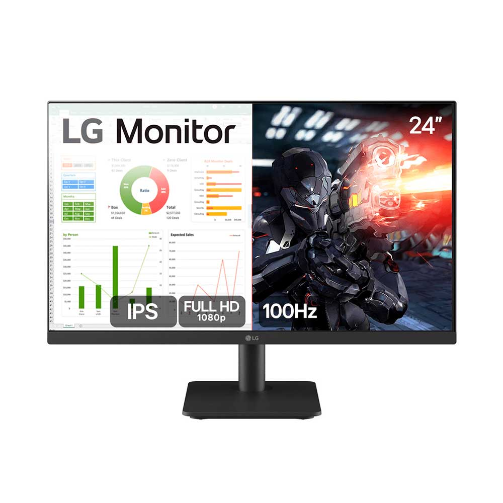 Mostrar detalhes de MONITOR 24" LG 24MS500-B GAMER / FHD / 5MS / 100HZ / HDMI Imagem de MONITOR 24" LG 24MS500-B GAMER / FHD / 5MS / 100HZ / HDMI