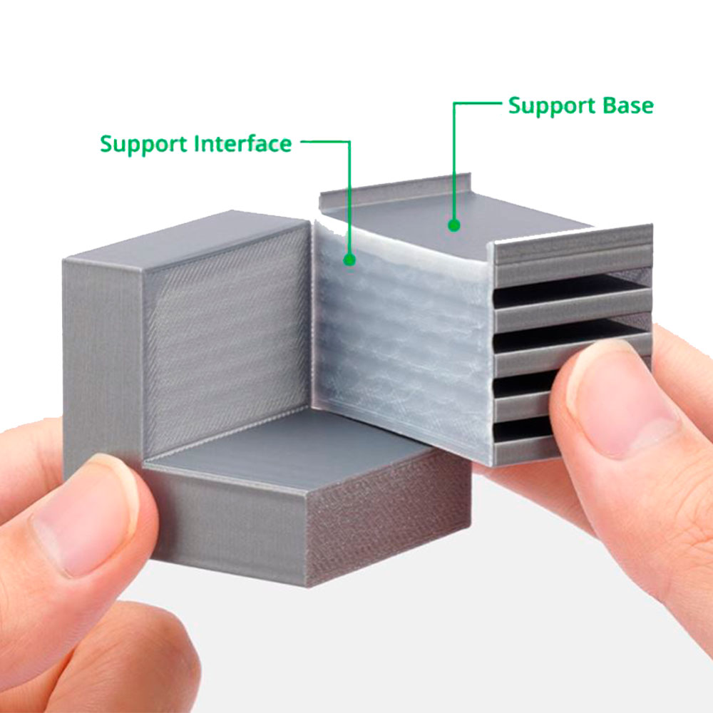 Imagem de FILAMENTO DE SUPORTE BAMBU LAB PARA ABS (BRANCO) - S06-W0-1.75-500-SPL