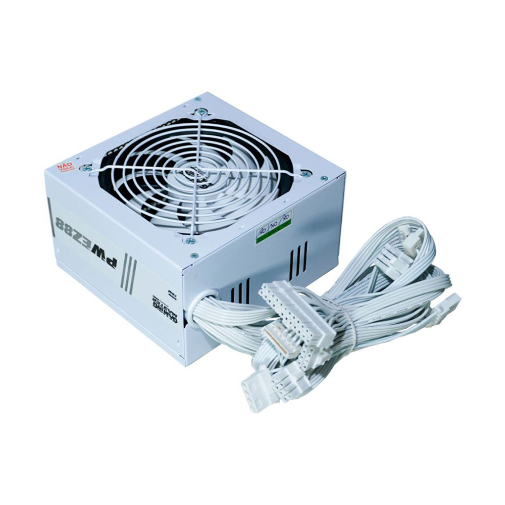 Imagem de FONTE DE ALIMENTACAO K-MEX PWEZ8898F BRANCA 500W 80 PLUS WHITE - PWEZ8898FUA0B3X