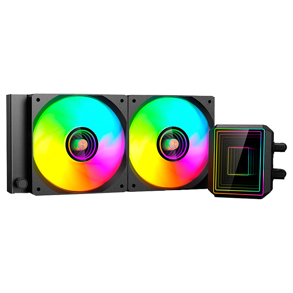 Mostrar detalhes de WATER COOLER C3TECH 240MM FC-W240BKV2 PRETO ARGB Imagem de WATER COOLER C3TECH 240MM FC-W240BKV2 PRETO ARGB