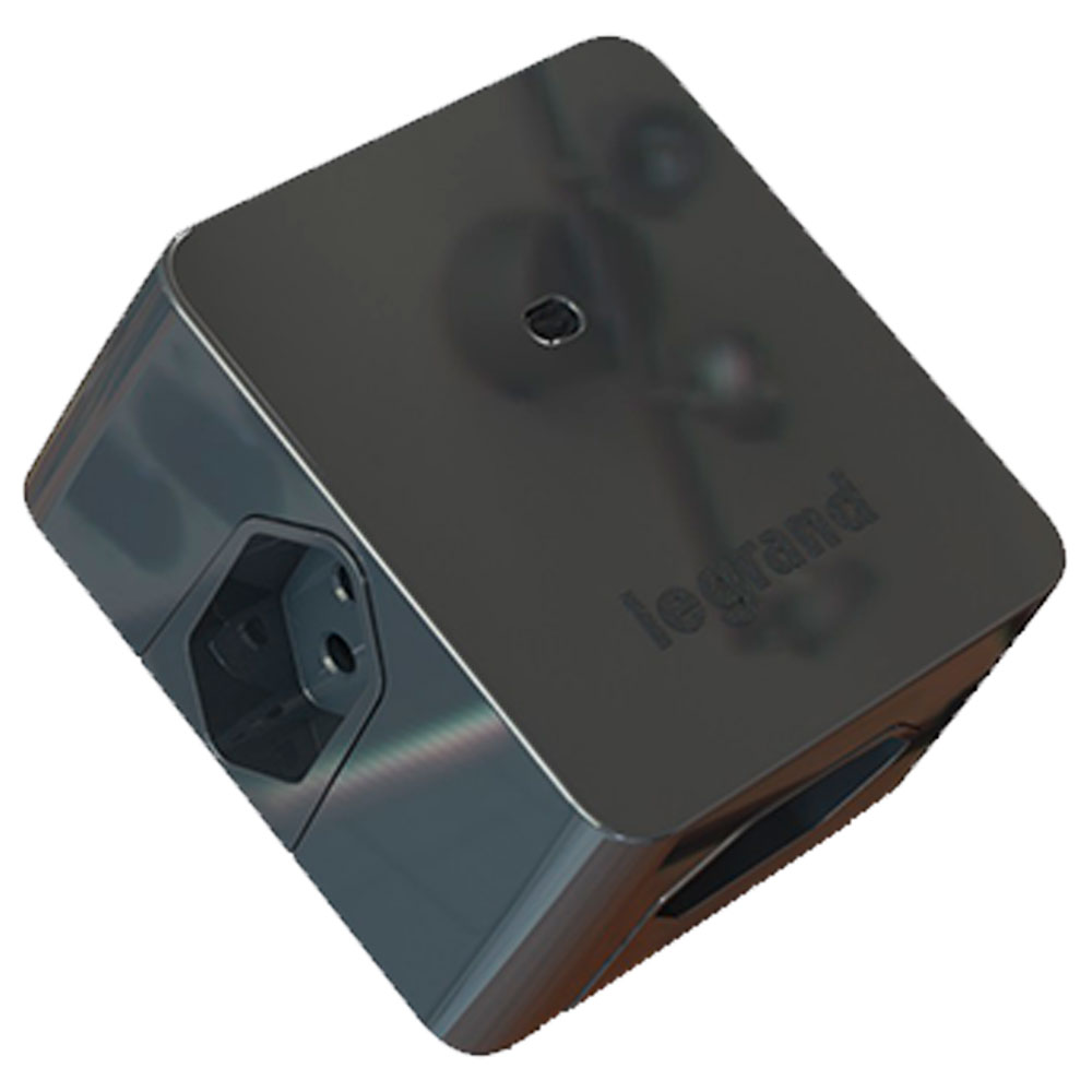 Imagem de PROTETOR ENERGIA CLAMPER CONTRA SURTOS 3 PIAL (RAIOS) PRETO - 30447