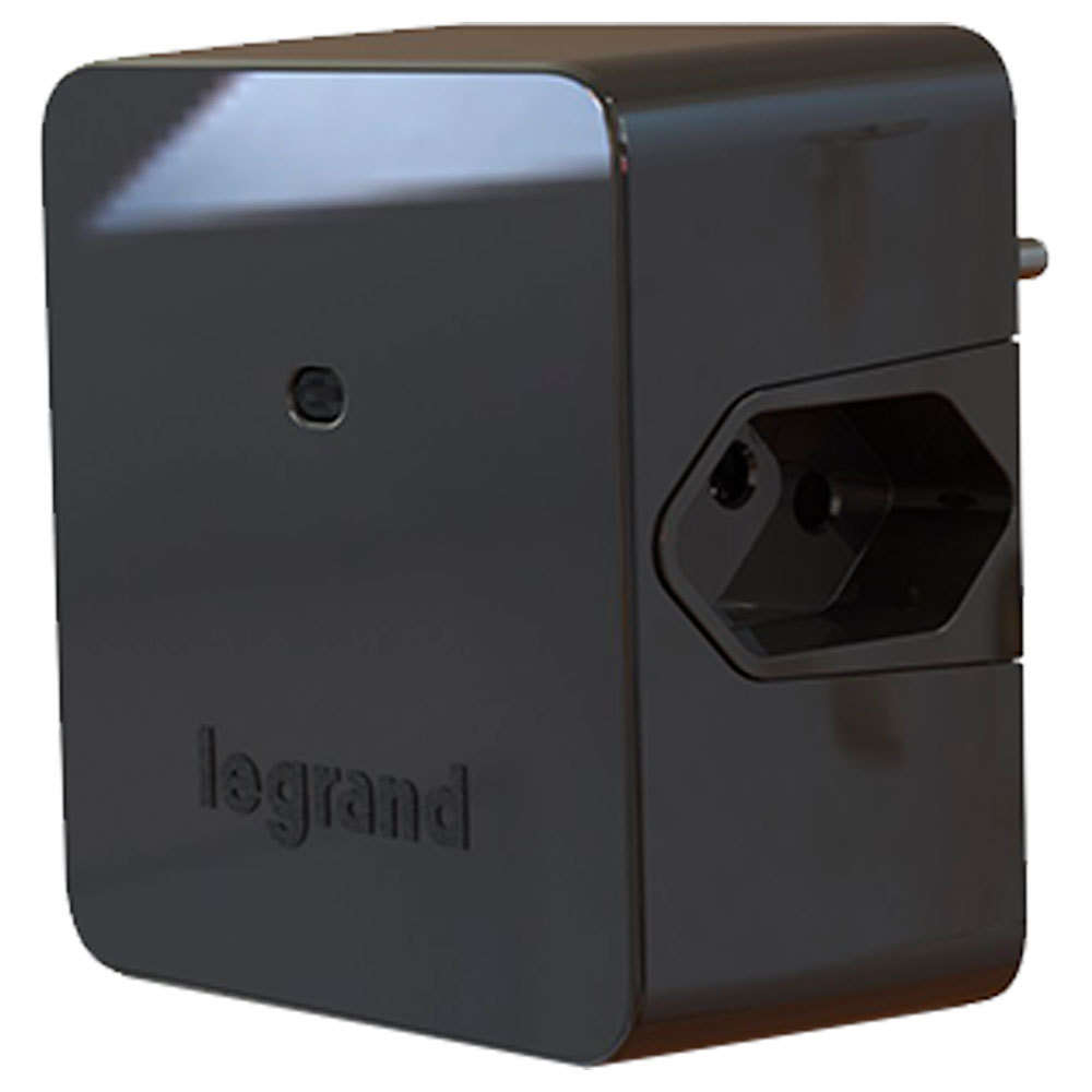 Imagem de PROTETOR ENERGIA CLAMPER CONTRA SURTOS 3 PIAL (RAIOS) PRETO - 30447