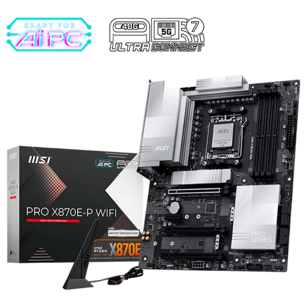 Imagem de PLACA MAE (AMD) MSI PRO X870E-P WIFI DDR5 AM5