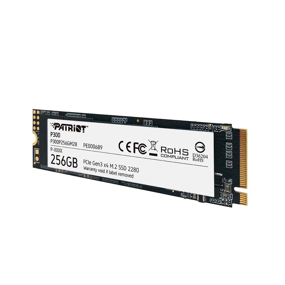 Imagem de SSD PATRIOT P300 256GB M.2 2280 NVME PCIE GEN 3x4 - P300P256GM28
