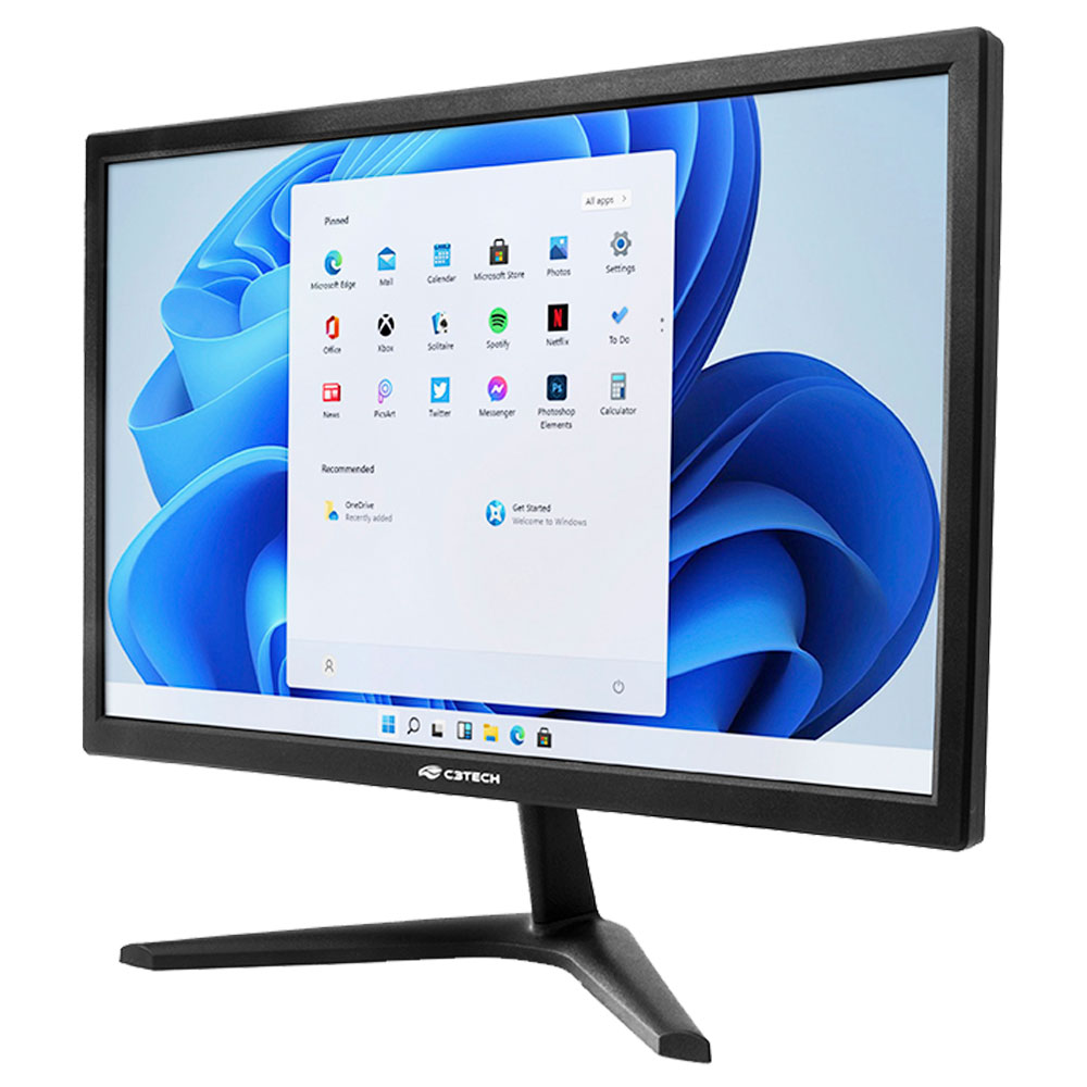 Imagem de MONITOR LED 19" C3TECH MR-19 HD / VESA / VGA / HDMI / 60HZ / 5MS