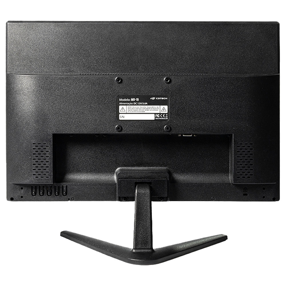 Imagem de MONITOR LED 19" C3TECH MR-19 HD / VESA / VGA / HDMI / 60HZ / 5MS