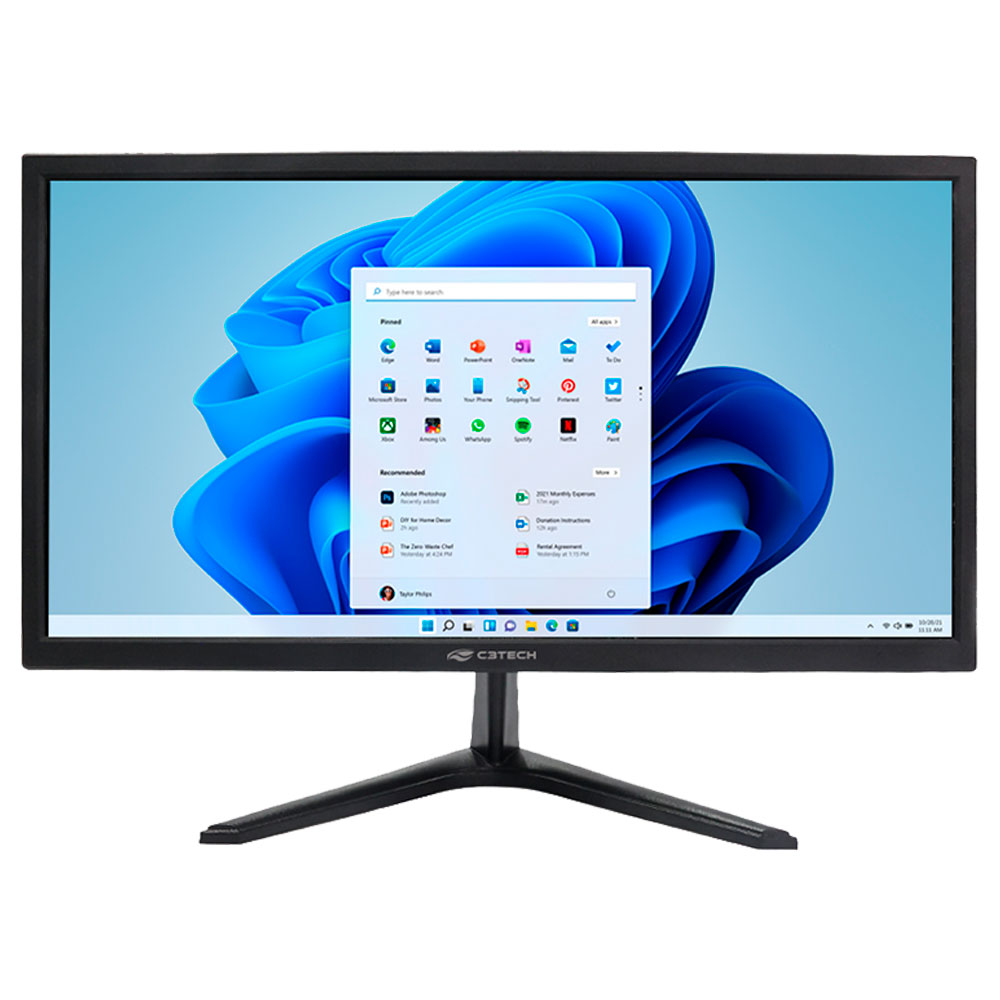 Mostrar detalhes de MONITOR LED 21,5" C3TECH MR-215 FULL HD / VESA / VGA / HDMI / 60 HZ / 5MS Imagem de MONITOR LED 21,5" C3TECH MR-215 FULL HD / VESA / VGA / HDMI / 60 HZ / 5MS