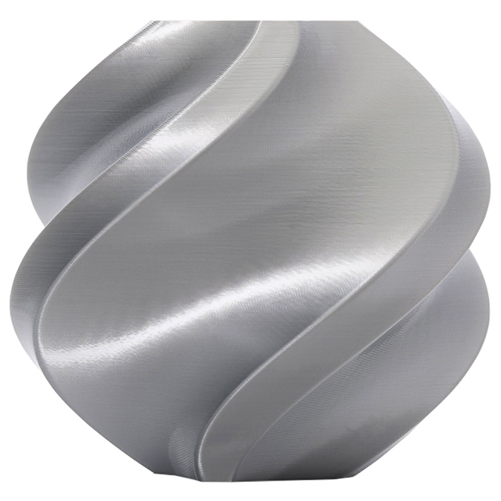 Imagem de FILAMENTO BAMBU LAB PLA SILK+ PRATEADO 1,75MM, COM CARRETEL REUTILIZAVEL - A06-D1-1.75-1000-SPL