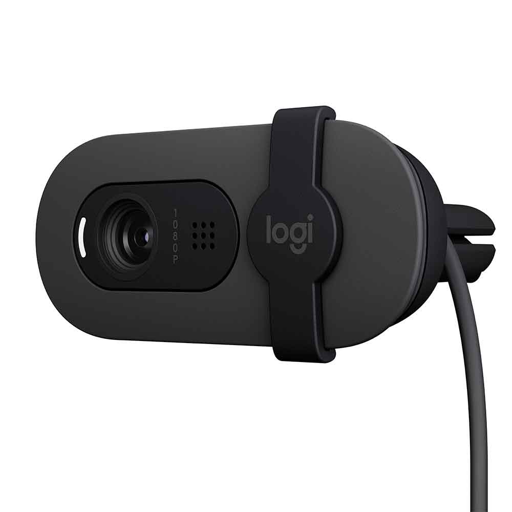 Imagem de WEBCAM LOGITECH BRIO 100 -  FULL HD GRAFITE 960-001586