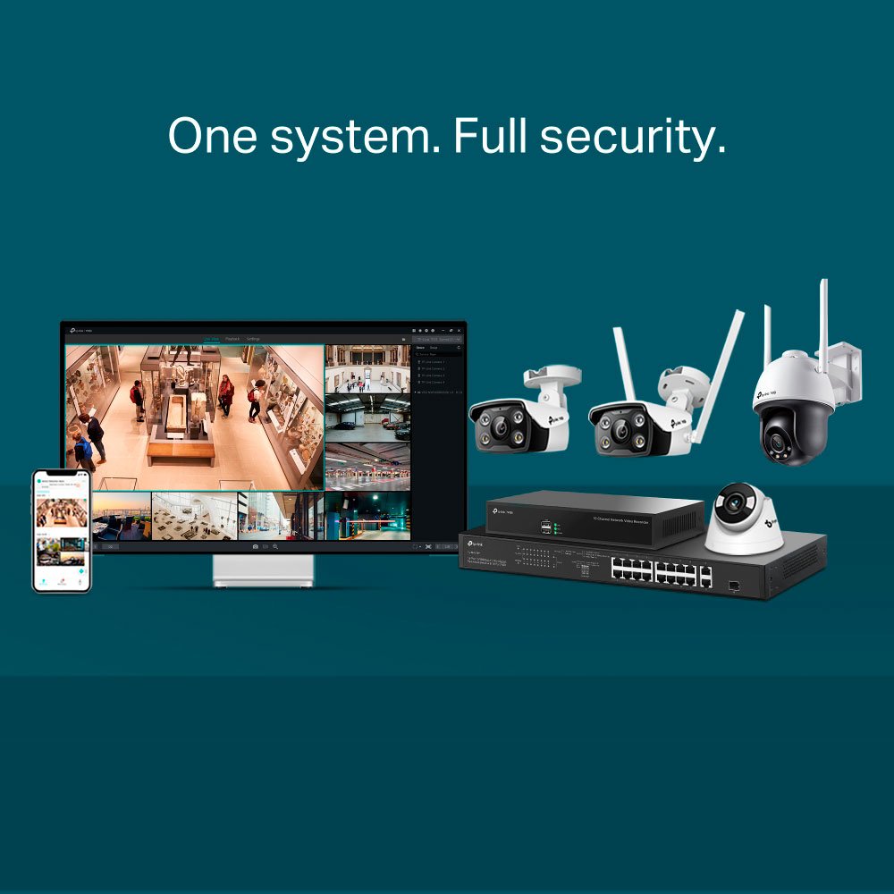 Imagem de CAMERA IP BULLET EXTERNA WI-FI 4 MP COLORIDA VIGI C340-W(4MM) TPLINK TPN0419