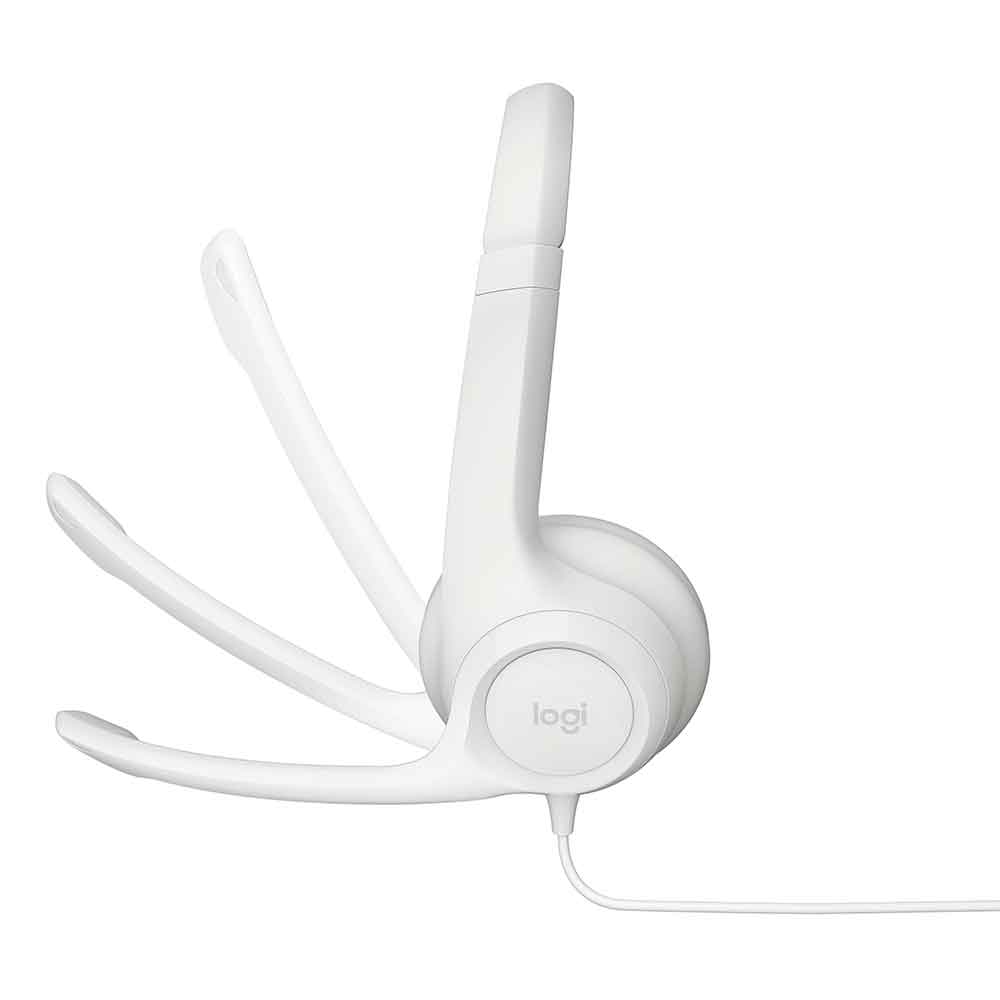 Imagem de FONE DE OUVIDO MIC LOGITECH H390 USB BRANCO