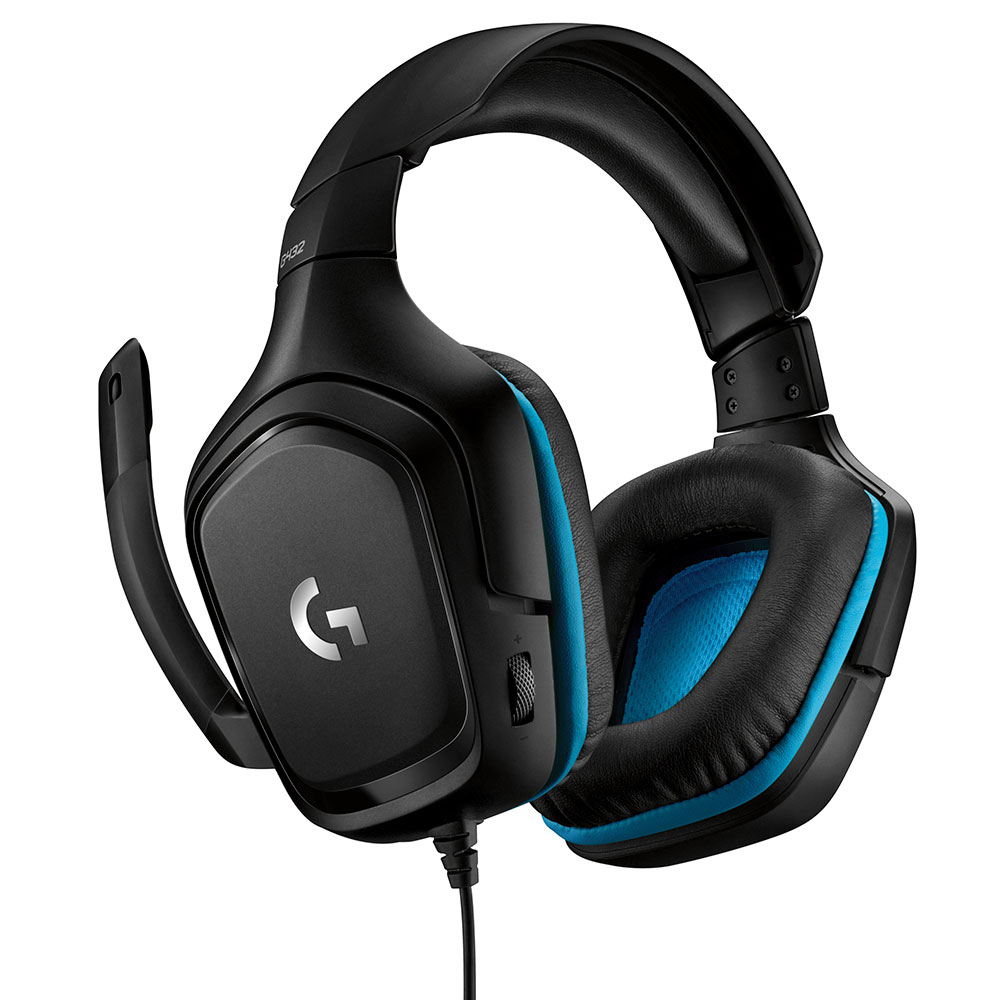 Imagem de FONE DE OUVIDO MIC LOGITECH GAMER G432 7.1 USB/P2 PRETO