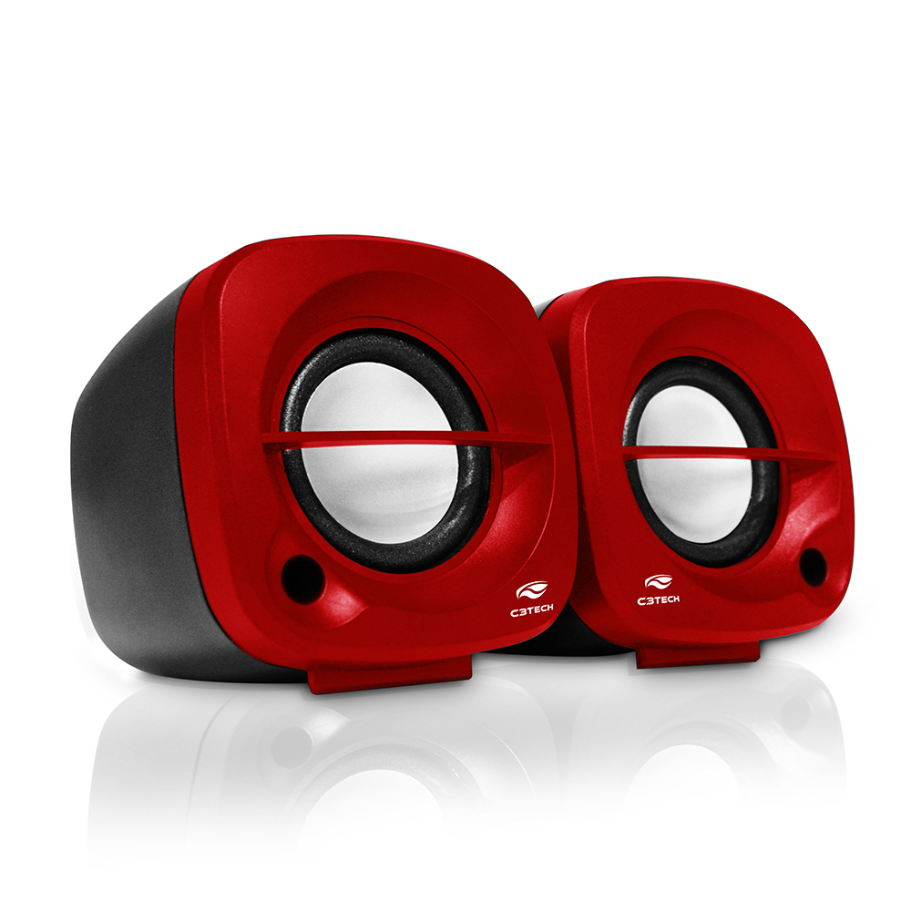 Mostrar detalhes de CAIXA DE SOM C3TECH 3W USB PRETO/VERMELHO - SP-303RD Imagem de CAIXA DE SOM C3TECH 3W USB PRETO/VERMELHO - SP-303RD