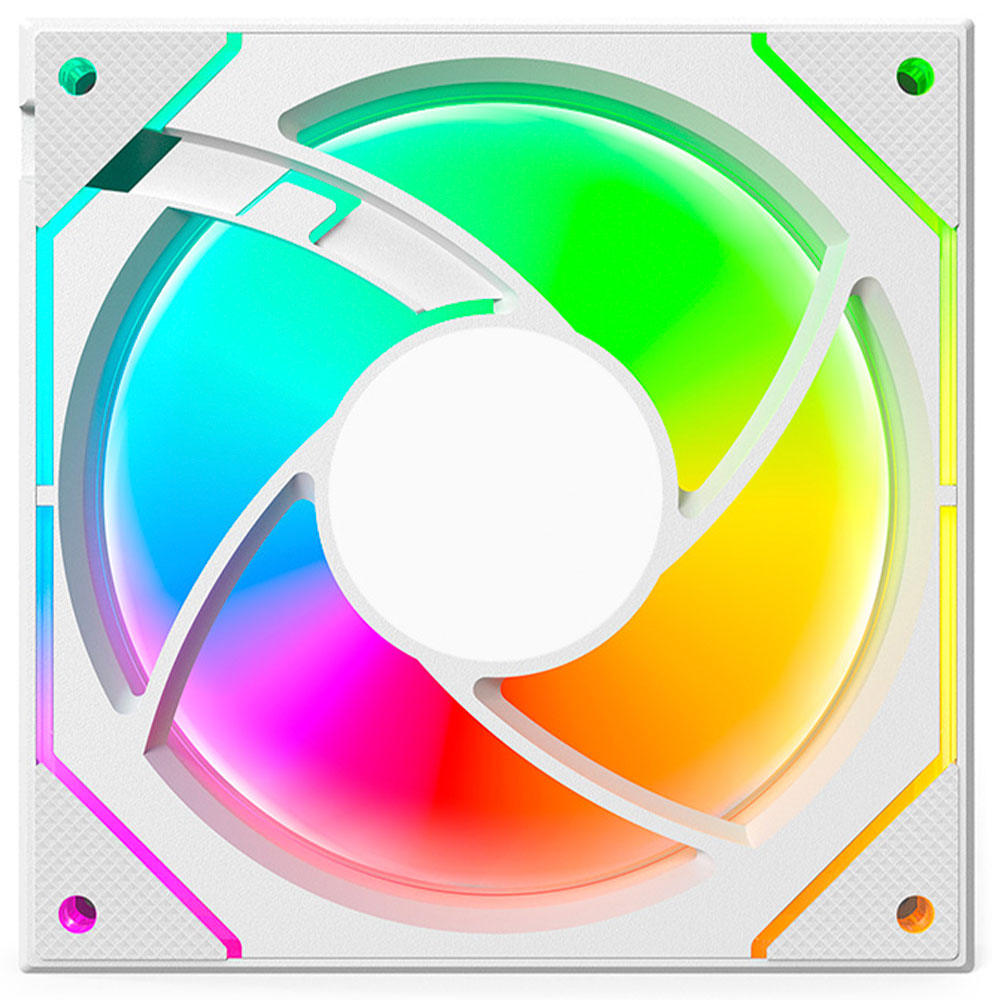 Imagem de COOLER PARA GABINETE C3TECH ARGB BRANCO F9-L330WHRGB 120MM