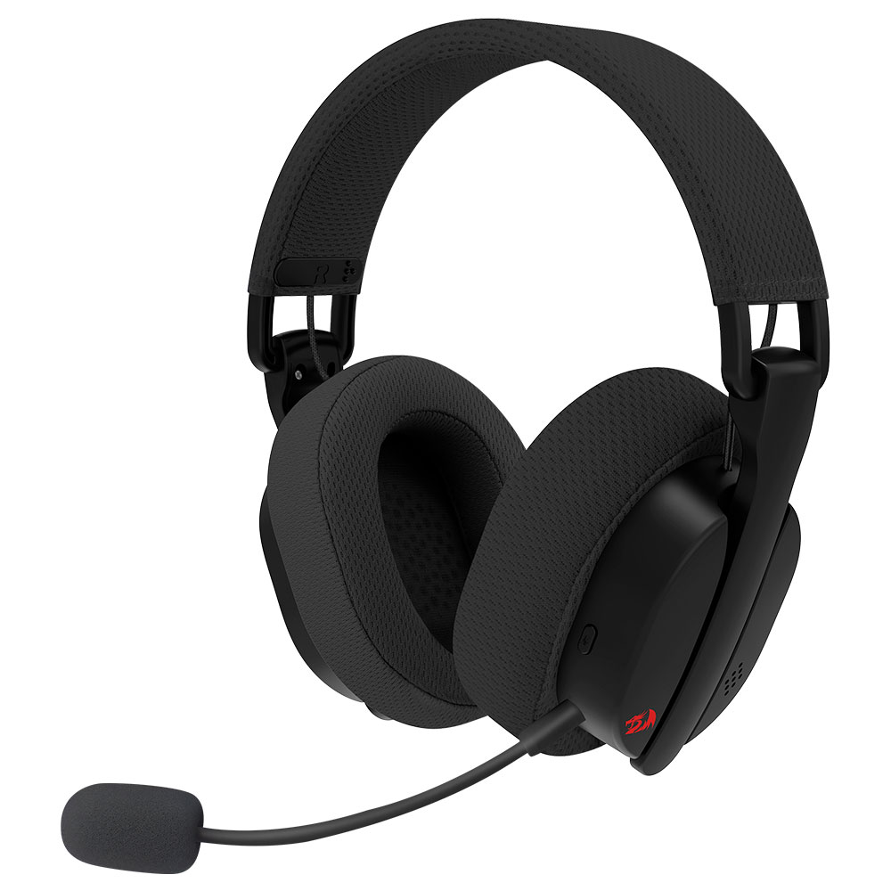 Mostrar detalhes de HEADSET GAMER REDRAGON LUCE PRETO SEM FIO H888 Imagem de HEADSET GAMER REDRAGON LUCE PRETO SEM FIO H888