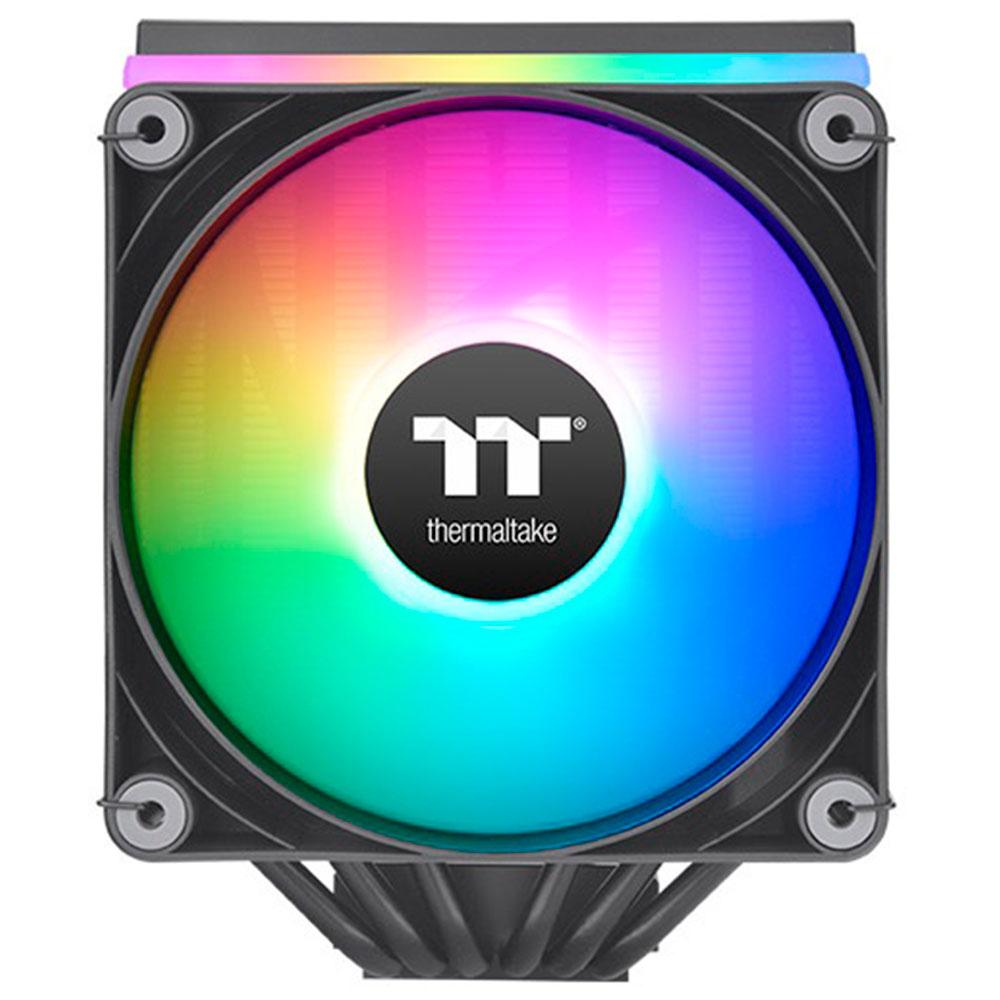 Imagem de COOLER THERMALTAKE ASTRIA 600 ARGB LIGHTNING 6 HEATPIPES 2 FAN 120MM INTEL LGA 1700 CL-P121-CA12SW-A