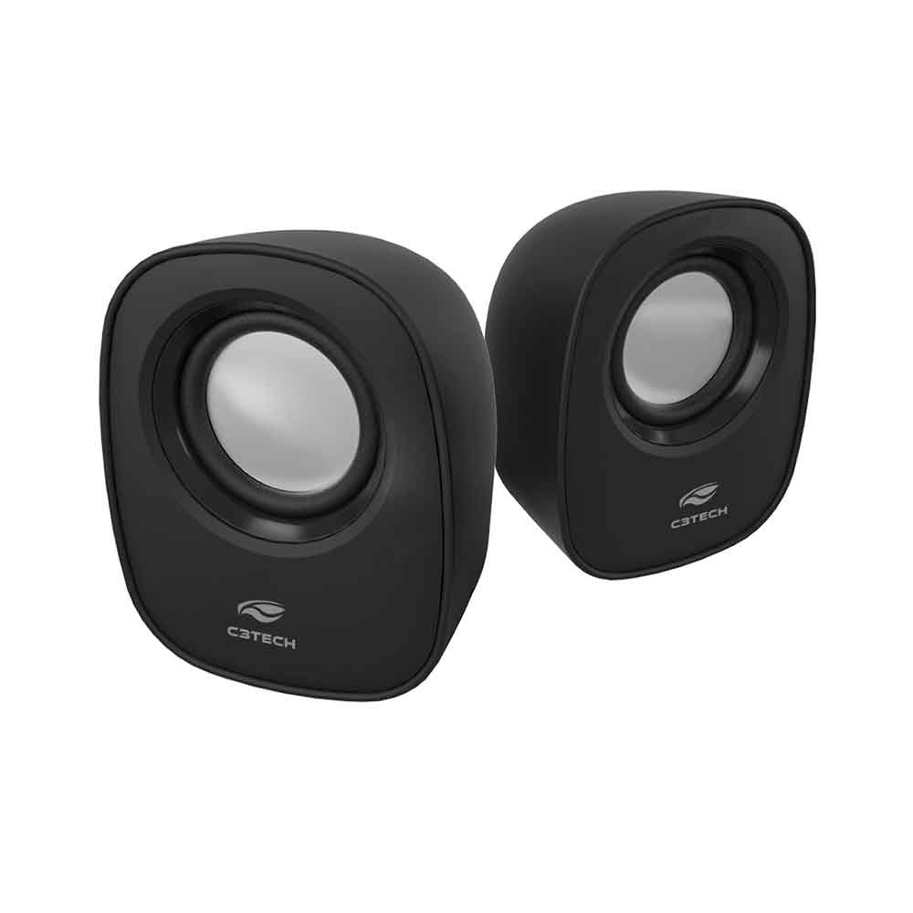 Mostrar detalhes de CAIXA DE SOM C3TECH 2.0 SP-30BK PRETO Imagem de CAIXA DE SOM C3TECH 2.0 SP-30BK PRETO