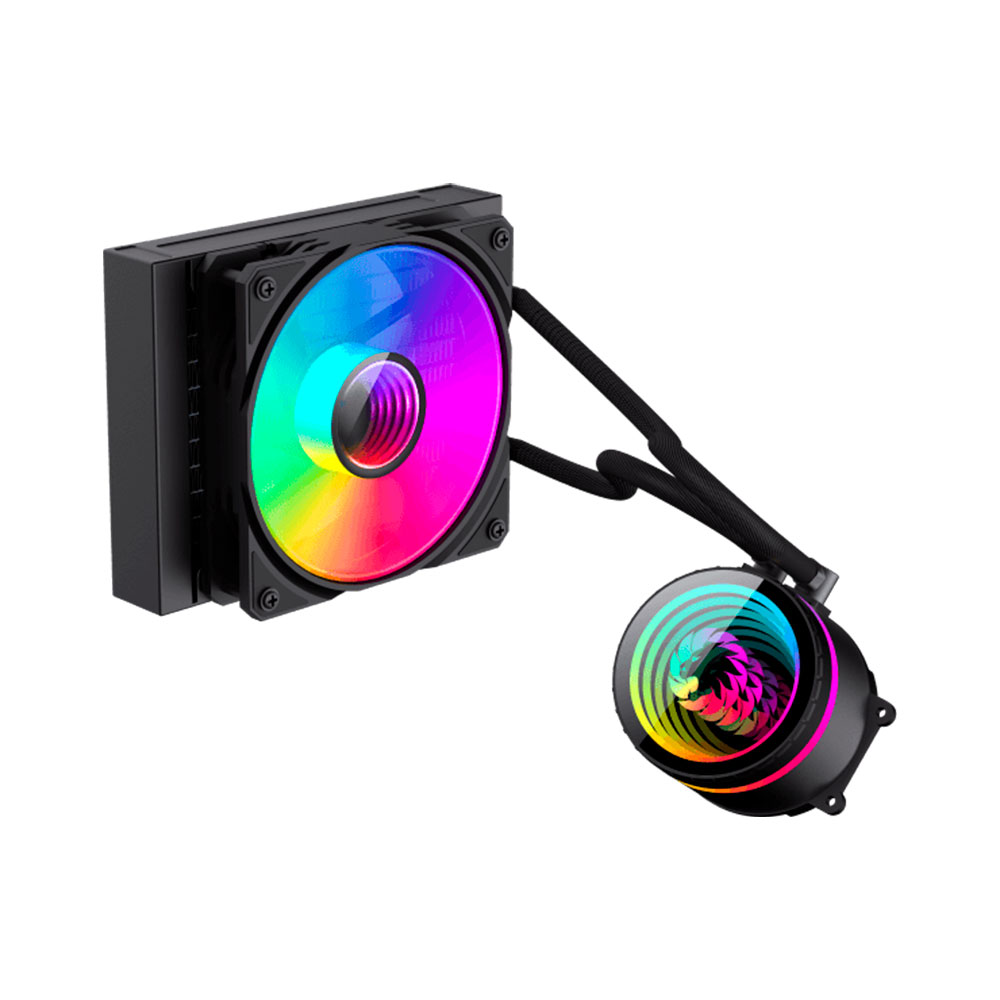 Imagem de WATER COOLER GAMEMAX ICEBURG 120 BLACK ARGB  - ICEBURGD120BK