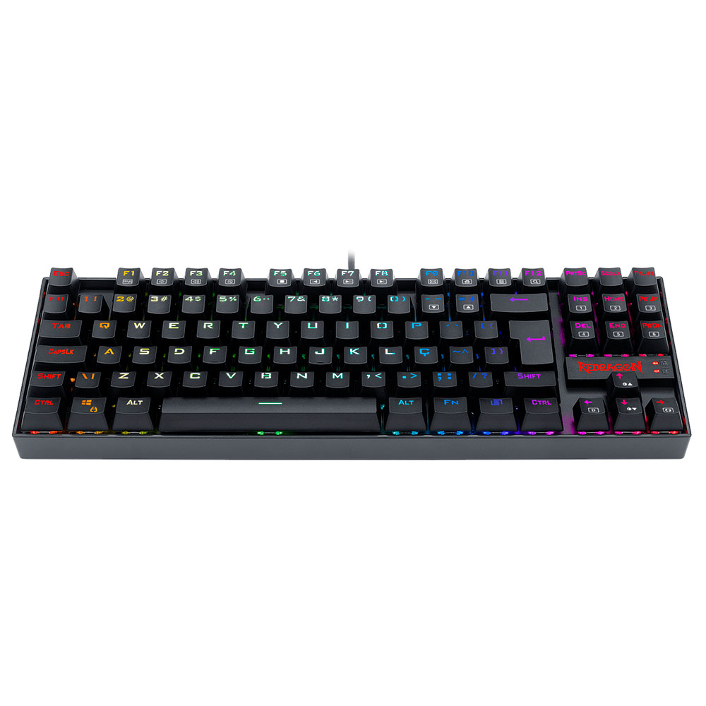 Imagem de TECLADO REDRAGON MAGNETICO GAMER KUMARA PRO RGB PRETO SWITCH MARROM K552RGB-PRO (PT-BROWN) V2