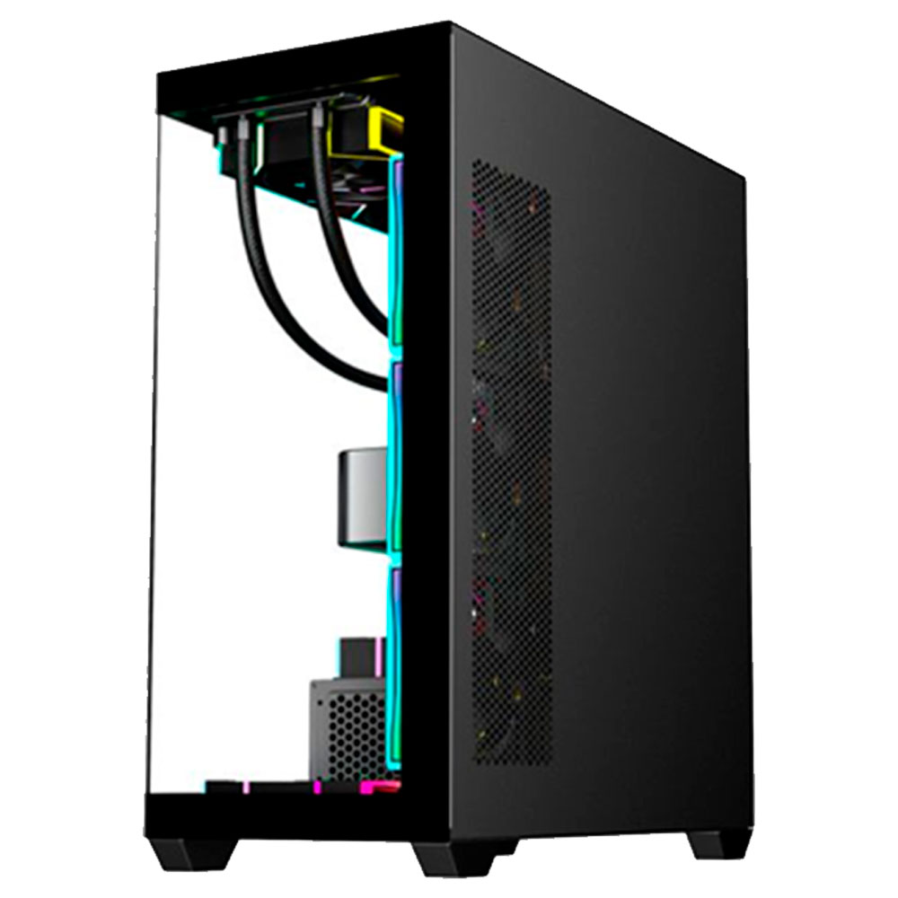 Imagem de GABINETE GAMER K-MEX AQUARIO CG-36DY TOWER PRETO ATX SEM FAN