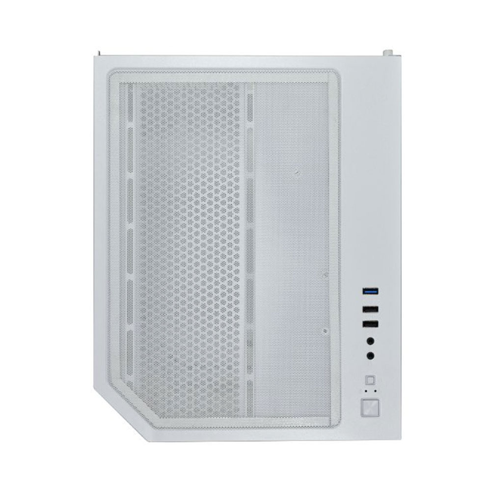 Imagem de GABINETE GAMER K-MEX AQUARIO CG-W620 ANGULO BRANCO MICRO ATX SEM FAN