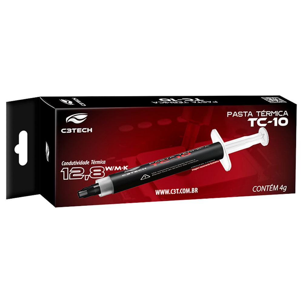 Imagem de PASTA TERMICA C3TECH TC-10 4G