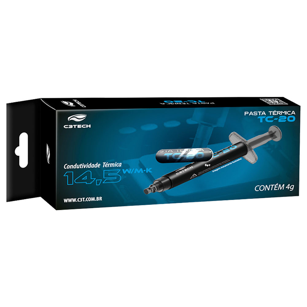 Imagem de PASTA TERMICA C3TECH TC-20 4G