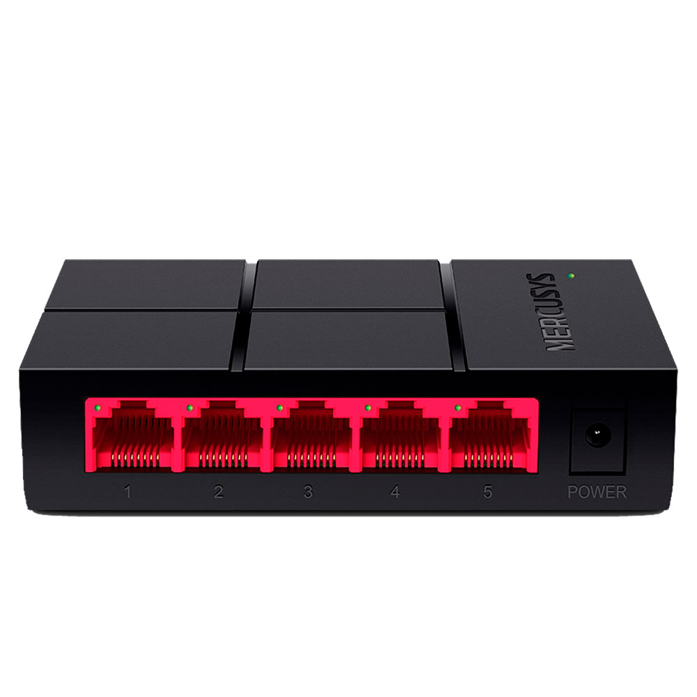 Imagem de SWITCH DE MESA 5 PORTAS 10/100/1000MBPS MERCUSYS MS105G