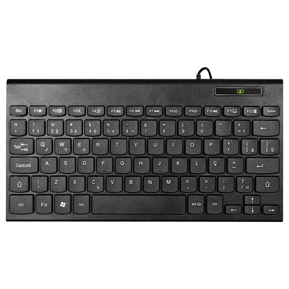 Mostrar detalhes de TECLADO K-MEX MULTIMIDIA ABNT 2 KM-3528 USB PRETO Imagem de TECLADO K-MEX MULTIMIDIA ABNT 2 KM-3528 USB PRETO