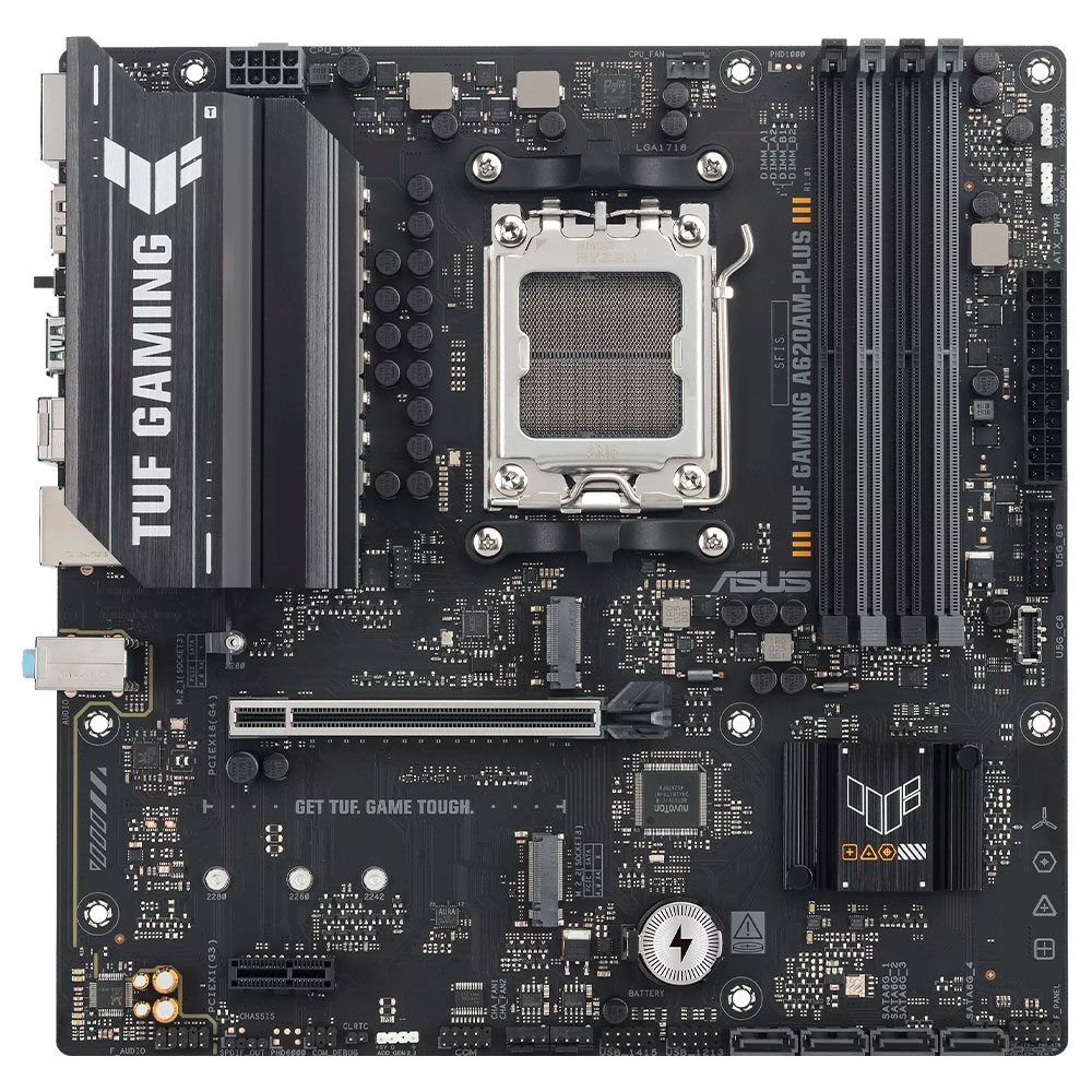 Imagem de PLACA MAE (AMD) ASUS A620AM-PLUS TUF GAMING DDR5 AM5