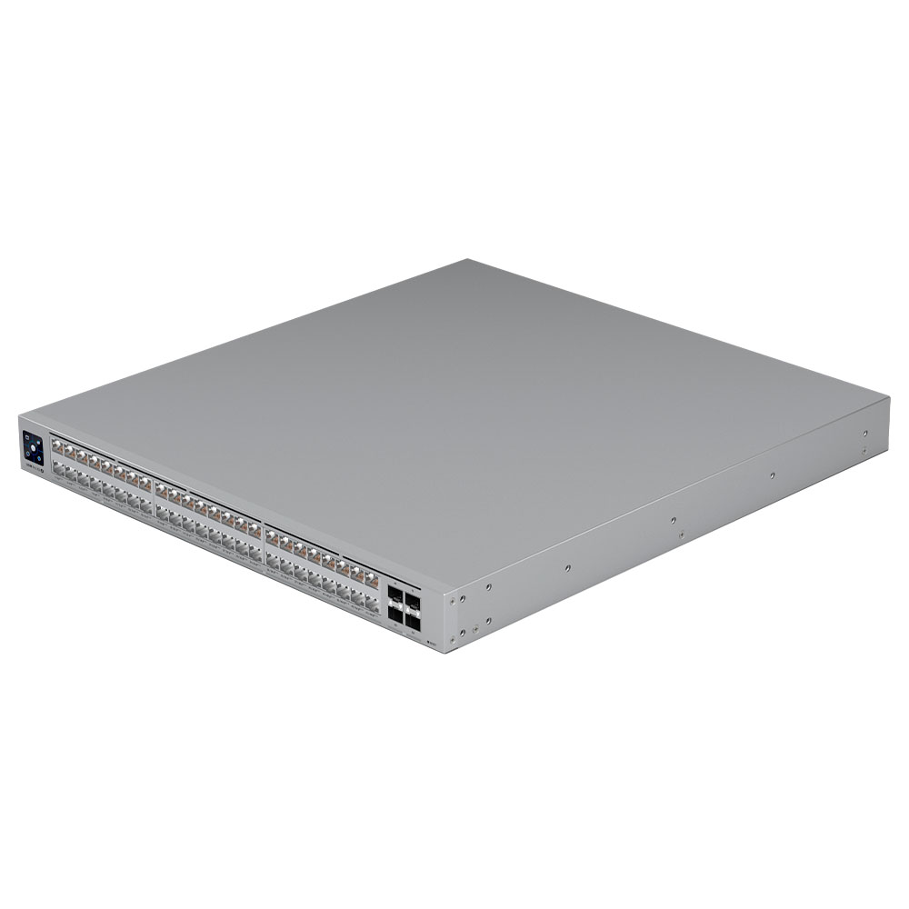 Imagem de SWITCH UBIQUITI GERENCIAVEL L3 48 PORTAS 2.5 GIGABIT + 04 SFP28 DE 25GB USW-PRO-XG-48-POE RACK