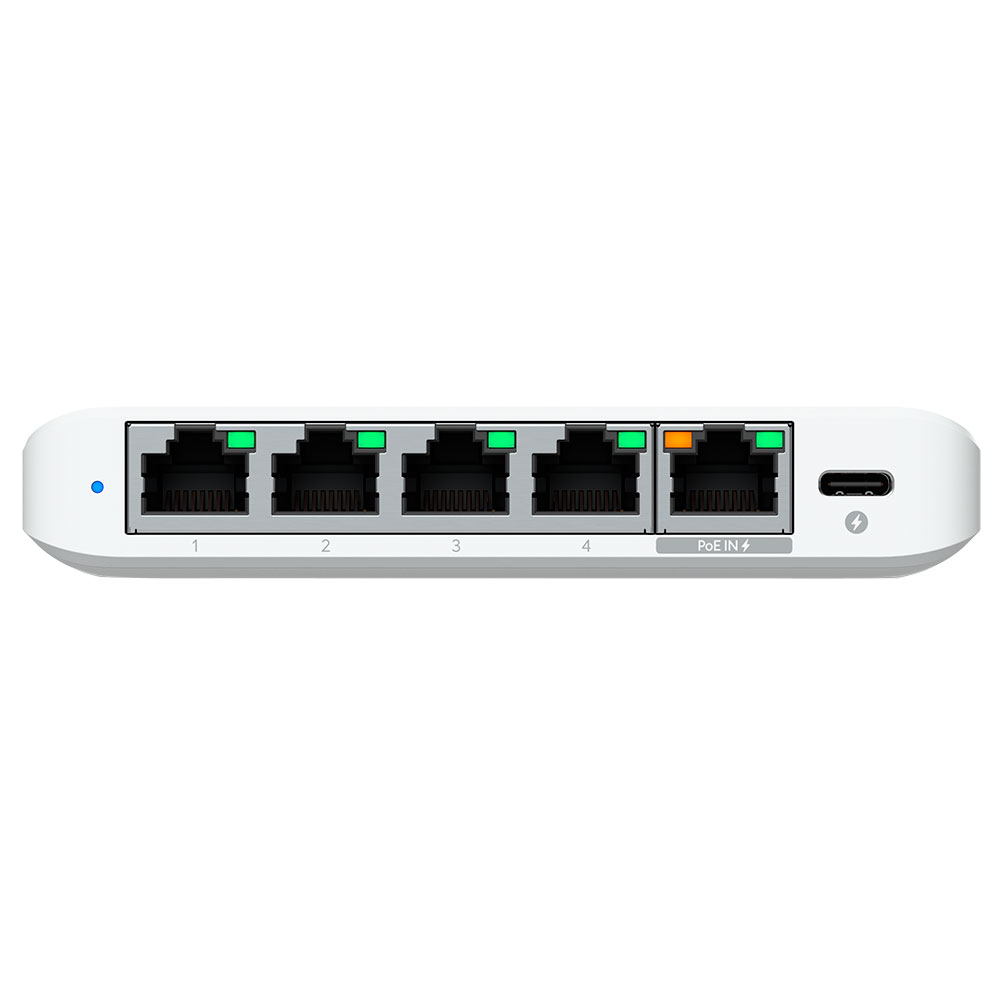 Imagem de SWITCH UBIQUITI GERENCIAVEL 05 PORTAS  2.5 GIGABIT USW-FLEX 2.5G-5